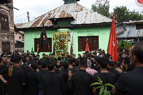 Muharram Procession In Dal Lake In Kashmir