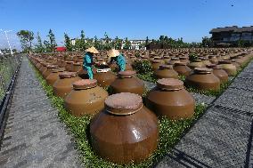 Food Company Vinegar Production in Meishan, China