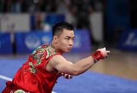 (Chengdu Universiade)CHINA-SICHUAN-CHENGDU-WORLD UNIVERSITY GAMES-WUSHU(CN)