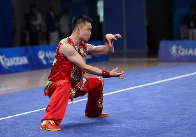 (Chengdu Universiade)CHINA-SICHUAN-CHENGDU-WORLD UNIVERSITY GAMES-WUSHU(CN)