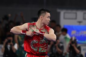 (Chengdu Universiade)CHINA-SICHUAN-CHENGDU-WORLD UNIVERSITY GAMES-WUSHU(CN)