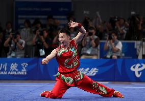 (Chengdu Universiade)CHINA-SICHUAN-CHENGDU-WORLD UNIVERSITY GAMES-WUSHU(CN)
