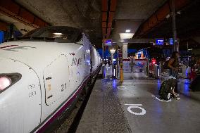 Renfe's First Madrid-Marseille Train Arrives Gare St Charles