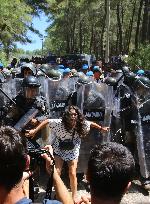 Protesters Occupy Forest To Stop Coal Mine Expansion - Turkey