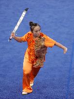 (Chengdu Universiade)CHINA-SICHUAN-CHENGDU-WORLD UNIVERSITY GAMES-WUSHU(CN)