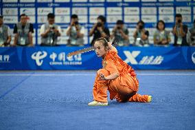 (Chengdu Universiade)CHINA-SICHUAN-CHENGDU-WORLD UNIVERSITY GAMES-WUSHU(CN)