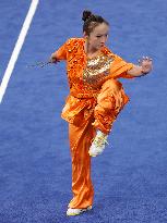 (Chengdu Universiade)CHINA-SICHUAN-CHENGDU-WORLD UNIVERSITY GAMES-WUSHU(CN)