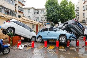 Rainstorm Hit Jinan, China