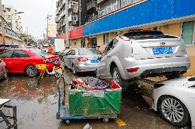 Rainstorm Hit Jinan, China