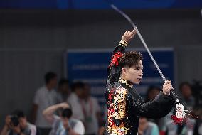 (Chengdu Universiade)CHINA-SICHUAN-CHENGDU-WORLD UNIVERSITY GAMES-WUSHU(CN)