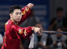 (Chengdu Universiade)CHINA-SICHUAN-CHENGDU-WORLD UNIVERSITY GAMES-WUSHU(CN)