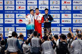 (Chengdu Universiade)CHINA-SICHUAN-CHENGDU-WORLD UNIVERSITY GAMES-WUSHU(CN)