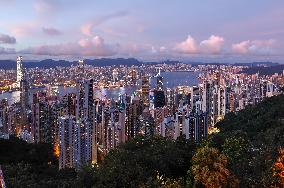 Hong Kong Urban Skyline