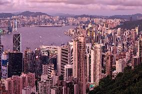 Hong Kong Urban Skyline