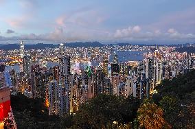 Hong Kong Urban Skyline