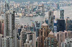 Hong Kong Urban Skyline