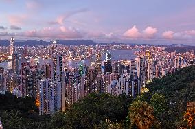 Hong Kong Urban Skyline