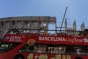 Works In The Spotify Camp Nou For Its Remodeling