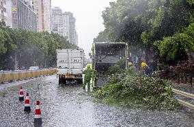 CHINA-FUJIAN-FUZHOU-TYPHOON DOKSURI (CN)