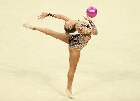 (Chengdu Universiade)CHINA-SICHUAN-CHENGDU-WORLD UNIVERSITY GAMES-RHYTHMIC GYMNASTICS (CN)