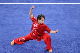 (Chengdu Universiade)CHINA-SICHUAN-CHENGDU-WORLD UNIVERSITY GAMES-WUSHU(CN)