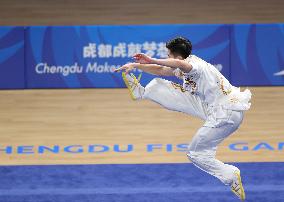 (Chengdu Universiade)CHINA-SICHUAN-CHENGDU-WORLD UNIVERSITY GAMES-WUSHU(CN)