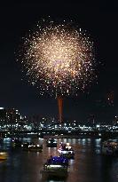 Firework festival in Tokyo