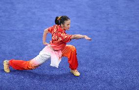 (Chengdu Universiade)CHINA-SICHUAN-CHENGDU-WORLD UNIVERSITY GAMES-WUSHU(CN)