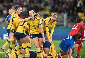 (SP)NEW ZEALAND-WELLINGTON-2023 FIFA WOMEN'S WORLD CUP-SWE VS ITA