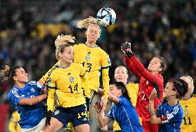 (SP)NEW ZEALAND-WELLINGTON-2023 FIFA WOMEN'S WORLD CUP-SWE VS ITA