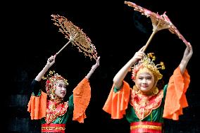 INDONESIA-SOUTH TANGERANG-TRADITIONAL DANCE COMPETITION