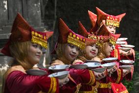 INDONESIA-SOUTH TANGERANG-TRADITIONAL DANCE COMPETITION