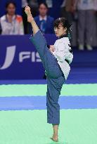(Chengdu Universiade)CHINA-SICHUAN-CHENGDU-WORLD UNIVERSITY GAMES-TAEKWONDO(CN)