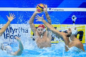 (SP)JAPAN-FUKUOKA-WORLD AQUATICS CHAMPIONSHIPS-WATER POLO-MEN-FINAL-GRE VS HUN