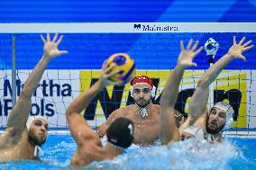 (SP)JAPAN-FUKUOKA-WORLD AQUATICS CHAMPIONSHIPS-WATER POLO-MEN-FINAL-GRE VS HUN