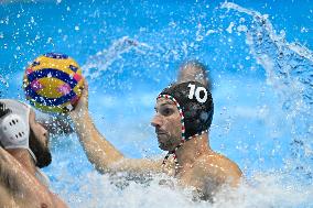 (SP)JAPAN-FUKUOKA-WORLD AQUATICS CHAMPIONSHIPS-WATER POLO-MEN-FINAL-GRE VS HUN