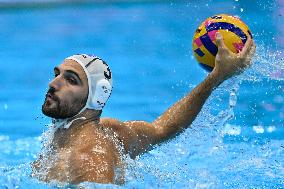(SP)JAPAN-FUKUOKA-WORLD AQUATICS CHAMPIONSHIPS-WATER POLO-MEN-FINAL-GRE VS HUN