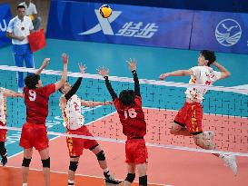 (Chengdu Universiade)CHINA-SICHUAN-CHENGDU-WORLD UNIVERSITY GAMES-VOLLEYBALL (CN)