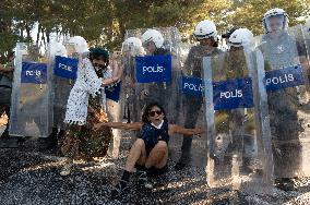 Environmental Protest In Turkey