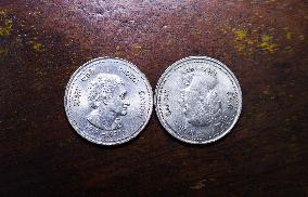 Indira Gandhi Historic Coins 1917-1984 Of 5 Rupees