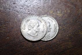 Indira Gandhi Historic Coins 1917-1984 Of 5 Rupees