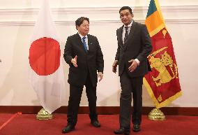 Japanese Foreign Minister Yoshimasa Hayashi Visits Sri Lanka