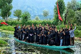 Muharram Procession In Boats - Kashmir