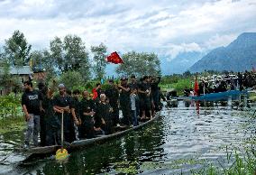Muharram Procession In Boats - Kashmir