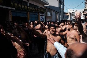 Shiite Muslims Marks Ashura In Athens, Greece