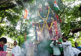 Muslim Devotees Participate In The Muharram
