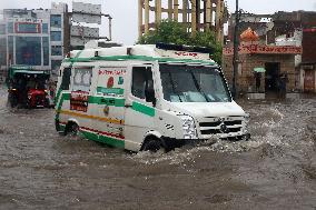 Heavy Rain In Jaipur