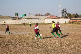 ZAMBIA-GRANNIES-FOOTBALL-TRAINING