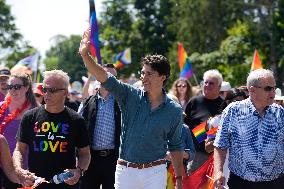 Trudeau Takes Part In Pride Parade - Charlottetown