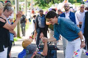 Trudeau Takes Part In Pride Parade - Charlottetown